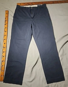 Pantalones Ralph Lauren Para Hombre 32x30 Azul El Polo Chino Preppy Informales Elastizados Elásticos  - Imagen 1 de 15
