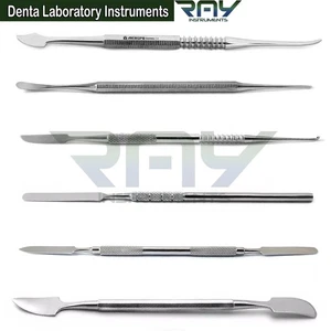 Dental Wax & Modelling Carvers Mixing Spatula Technician Laboratory Instruments - Picture 1 of 7
