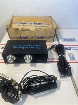 Sistema de piano profesional de onda plana Barcus-Berry modelo 4000 Pro+ hecho en EE. UU. Foto 1 de 4