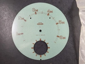 MG TC, TD Tachometer Face New - Picture 1 of 4