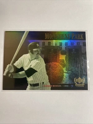 Thurman Munson - 2000 Upper Deck Yankee Legends Monument Park (#MP5) Foto 1 de 2