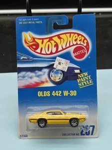 Hot Wheels Oldsmobile 442 W-30 #267 1991/Malaysia NEW PAINT STYLE - Picture 1 of 2