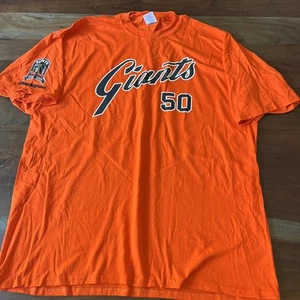 San Francisco Giants T-Shirt Herren 2XL Orange Baumwolle 50th Anniversary Tee T 2008 - Bild 1 von 7