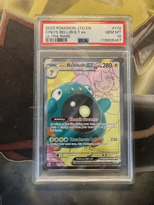 Iono's Bellibolt ex 172/159 Sv09: Journey Together Holo PSA 10 - Picture 1 of 2