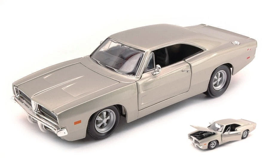 DODGE CHARGER R/T 1969 SILVER 1:25 - Immagine 1 di 1