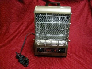Markel Neo-Glo 198TS Electric Space Heater Antique Vintage MCM art deco glow - Picture 1 of 9