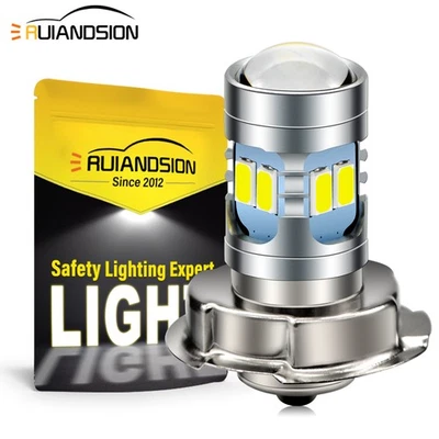 1Pz Lampadina Led P26S S3 Moto Scooter Bianca Luminosa 6000K DC 6V 12V 24V - Bild 1 von 4