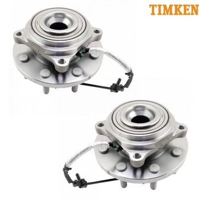 TIMKEN Front Wheel Bearing & Hub Assembly LH RH Pair for Ram 2500 3500 Truck - Imagem 1 de 4