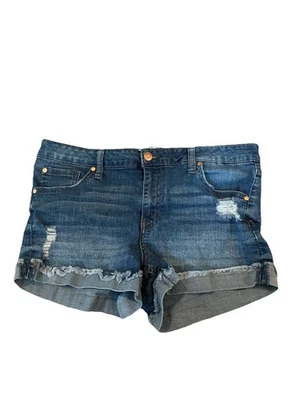 Celebrity Pink Shorts Women’s Size 11/30 The Honey Denim Cuffed Stretch - Image 1 of 4