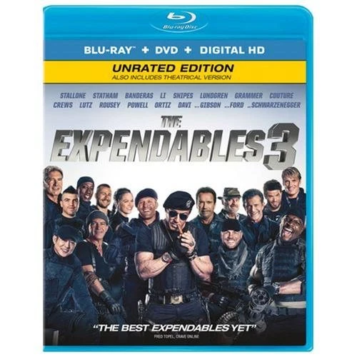 The Expendables 3 (Blu-ray DISC WITH ARTWORK. NO CASE FREE SHIPPING) - Image 1 of 1