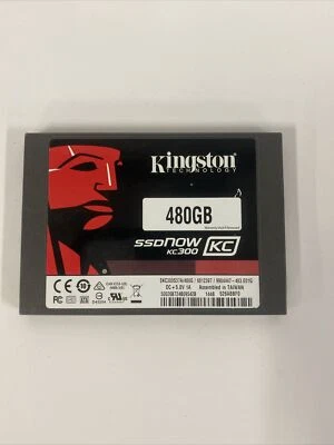 Kingston 480GB Solid State Drive SSD Now KC300 - Image 1 of 3