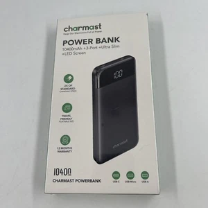 Portable Charger USB C Battery Pack 3A Fast Charging 10400mAh Power Bank SEALED - Picture 1 of 3