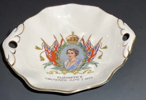 Royal Winton Original Krönungsschale Elizabeth II gekrönt 2. Juni 1953 - Bild 1 von 6