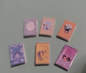 Miniatur Puppenhaus verschiedene Bücher X 6 - Bild 1 von 5