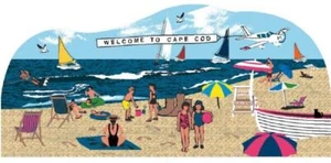 Cat's Meow Village Welcome to Cape Cod Beach Scene, MASS #RA1441 - Bild 1 von 1