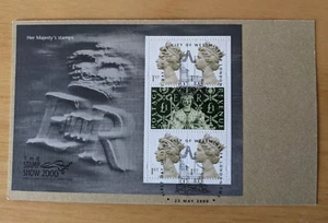 GB 2000 Stamp Show 2000 Minisheet SGMS2147 Fine Used Set of Stamps - Picture 1 of 3