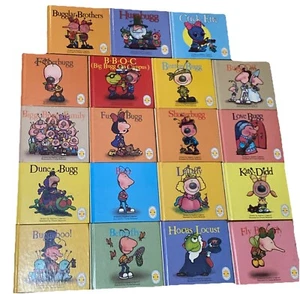 Lot of 19 Topsy Turvy Bugg Books 1988 Stephen Cosgrove 2-in-1 Hardcover VTG Kids - Picture 1 of 24