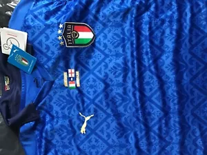 ITALIEN HEIMTRIKOT EURO FINALE 11. JULI 2021 WEMBLEY - Bild 1 von 9
