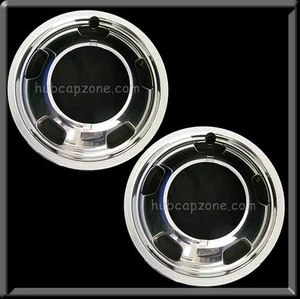 Fits 2) Front Pair 2015-2016 Ram Truck Wheel Simulators 3500 Dually 17" Hubcaps - Bild 1 von 4