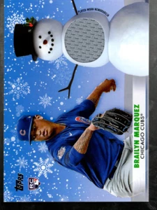 B0419- 2021 Topps Walmart Holiday Relics # Wrcbm Brailyn Marquez - Nm-Mt - Bild 1 von 2