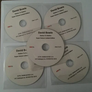 DAVID BOWIE - STATION TO STATION - SUPER DELUXE  - MEGA RARE FRENCH PROMO CD X 5 - Imagen 1 de 1