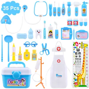 Rollenspiel Arzt Spielsets für Jungen Mädchen Kinder Arztset Spielzeug - Bild 1 von 8