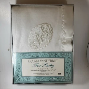 Gloria Vanderbilt Babydecke. - Bild 1 von 4