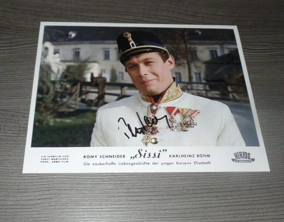 Peter Weck *Sissi*, original signed Photo 20x25 cm + COA (NST) - Bild 1 von 1