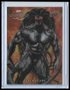 Upper Deck 2022 Marvel Unbound Foil #60 Blackheart - Foto 1 di 2