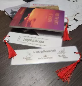 Poetry Series Bookmark by Penguin Scott Dragonflies, Bees, Upon the Hues - Picture 1 of 7