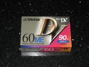 Victor - JVC - DVM60 MiniDV cassette - LP 90min - New & Sealed - Picture 1 of 1