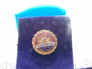 PIN PREMIO SERVICIO AMVETS OF WORLD WAR II AMERICAN VETERANS AMVETS - Imagen 1 de 7