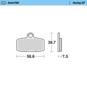 MotoMaster Front Brake Pads for KTM 85 SX 2012-2020 SinterPRO Racing GP  - Picture 1 of 1