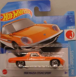 Hot Wheels 1968 Mazda Cosmo Sport HW J-Imports 9/10 2023 118/250 HKJ14-M521 - Imagen 1 de 7