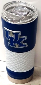 Kentucky Wildcats Powder Coated Stainless Steel Draft 24 oz Travel Mug - Picture 1 of 4
