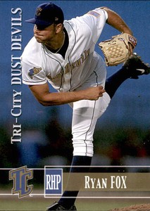 2005 Tri-City Dust Devils Grandstand #13 Ryan Fox Rogers Arkansas Baseball Card