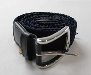 Charles Tyrwhitt Men's Casual Stretch Flex Everyday Belt CG2 Navy Size 34 NWT - Picture 1 of 8