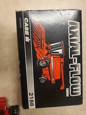 ERTL CASE IH 2188 AFS AXIAL FLOW COMBINE 1/64 SCALE Bush Lite Apple  Edition  - Image 1 of 4