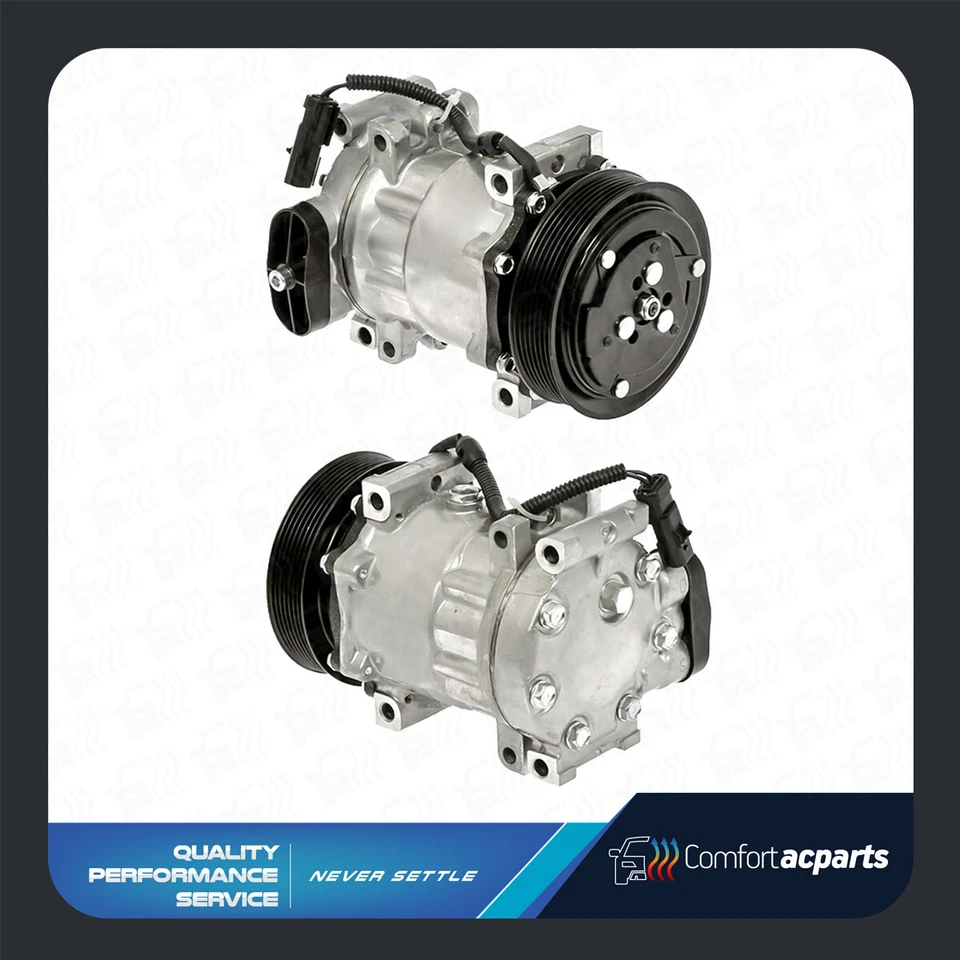 New AC A/C Compressor With Clutch Fits: 94-02 Dodge Dakota, Ram 1500- Ram 3500 - Image 1 of 1