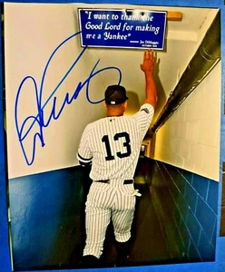 ALEX RODRIGUEZ AROD YANKEES SIGNED 8X10 PHOTO LORD MADE ME A YANKEE PROOF PIC - Picture 1 of 4
