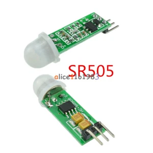 2/5/10 HC-SR505 Mini Infrared PIR Motion Sensor Precise Infrared Detector Module - Picture 1 of 36
