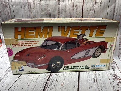 PARMA HEMI 'VETTE 1/10 SCALE RADIO CONTROLLED CAR KIT #15090 NEW-IN-BOX RARE!!  - Image 1 of 4