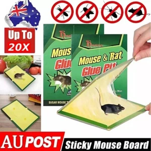 1-20PCS Mouse Traps Rat Mice Mouse Trap Board Snare Catcher Board Pad Board AU - Picture 1 of 19