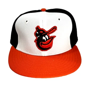 80's Baltimore Orioles New Era Cap 7-3/8 Pro Model DuPont Visor Wool NOS Hat MLB - Picture 1 of 8
