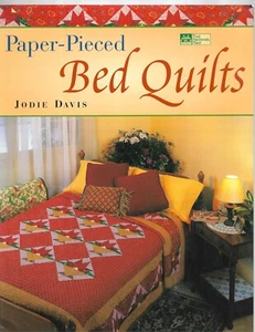 Quit Instruction/Pattern Book-Paper-Pieced Bed Quilts-Jodie Davis - Picture 1 of 1