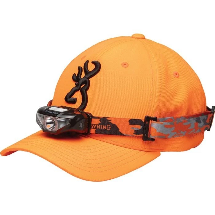 Browning Headlight/Cap Blaze Orange Rugged Housing Hi-Impact Lens Wrap - 3713014