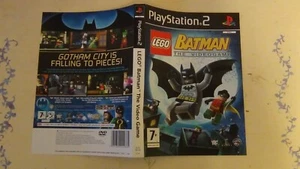 Lego Batman Playstation 2 PS2 Cover Inlay Only - Picture 1 of 1