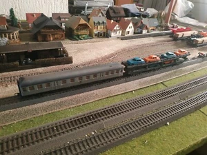 LIMA, PASSENGER AND TRANSPORTER WAGONS 2 pcs, SCALE HO - Picture 1 of 11