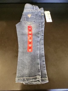 GUESS  Vintage Toddler GIRLS blue Skinny Leg Jeans Size 3T BRAND NEW - Picture 1 of 23