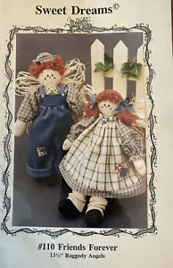 Modello bambola vintage artigianato: Friends Forever 13,5" Raggedy Angels - Sweet Dreams - Foto 1 di 3